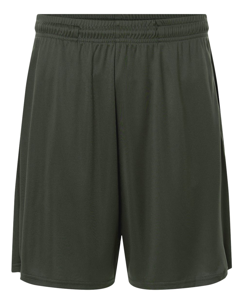Front View of Smoke Men's Pro-Lock Performance 7" Shorts with Pockets - 48SH0 plain