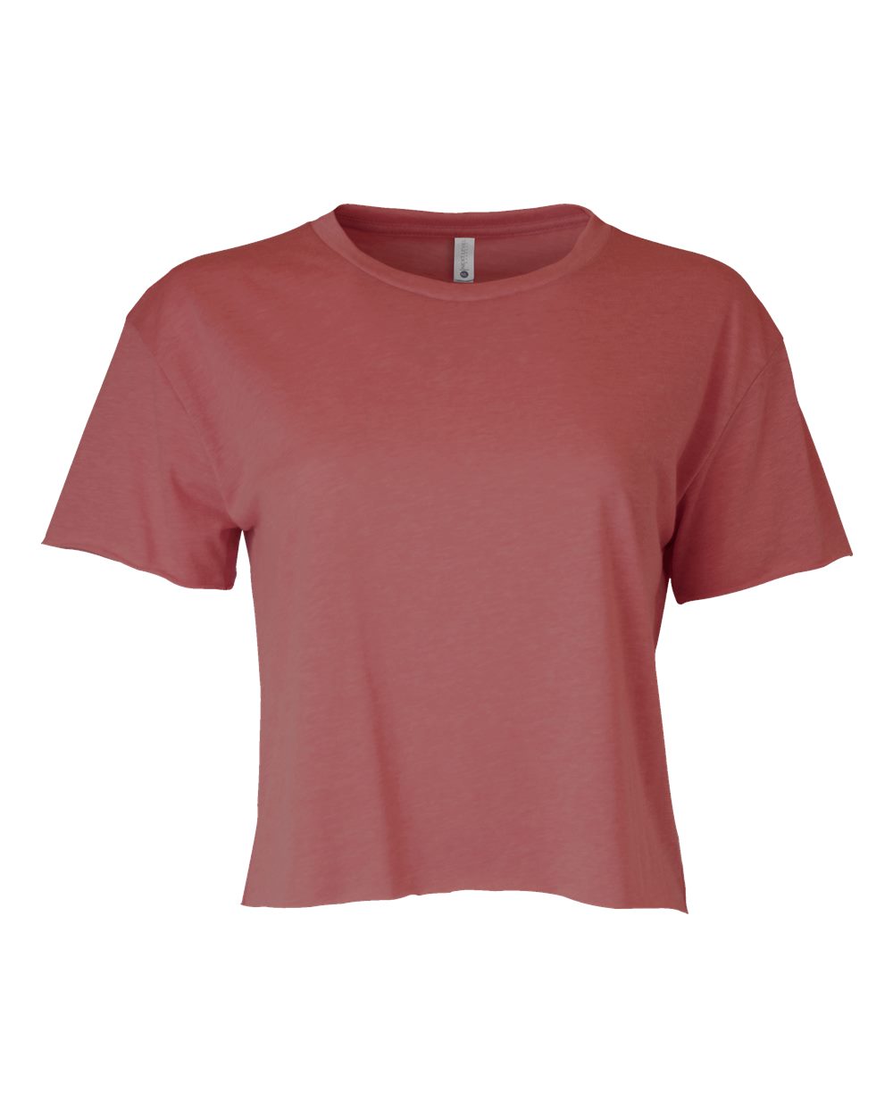 Front View of Smoked Paprika Women's Festival Crop Top - 5080