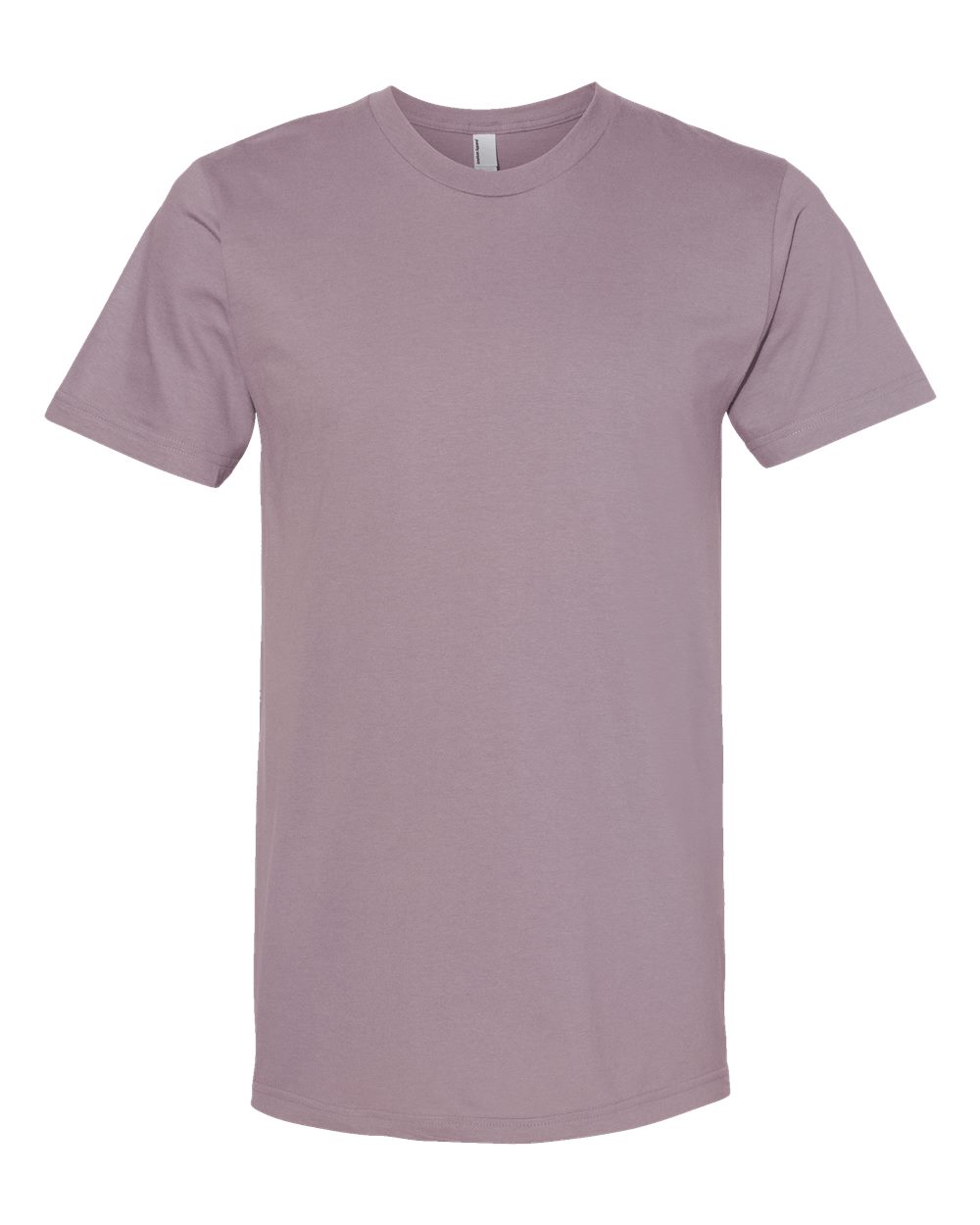 Front View of Smokey Violet Fine Jersey Tee - 2001