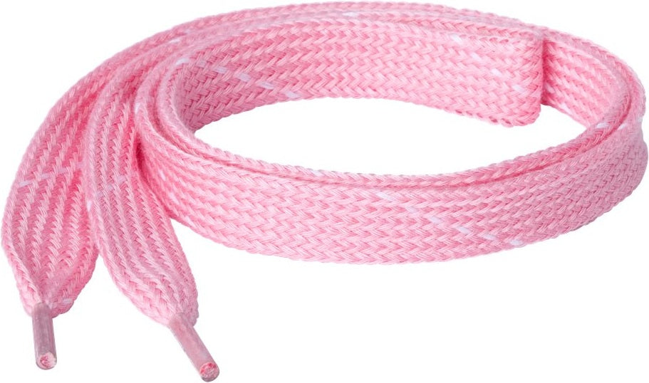 Front View of Soft Pink Custom-Color Laces - 8831