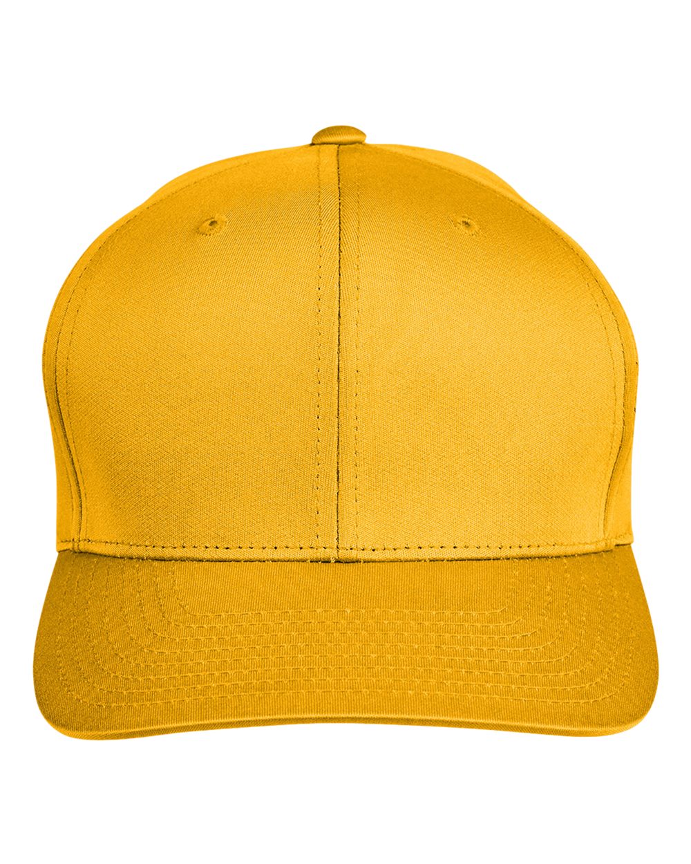 Front View of Sport Athletic Gold Yupoong® Youth Zone Performance Cap - TT801Y