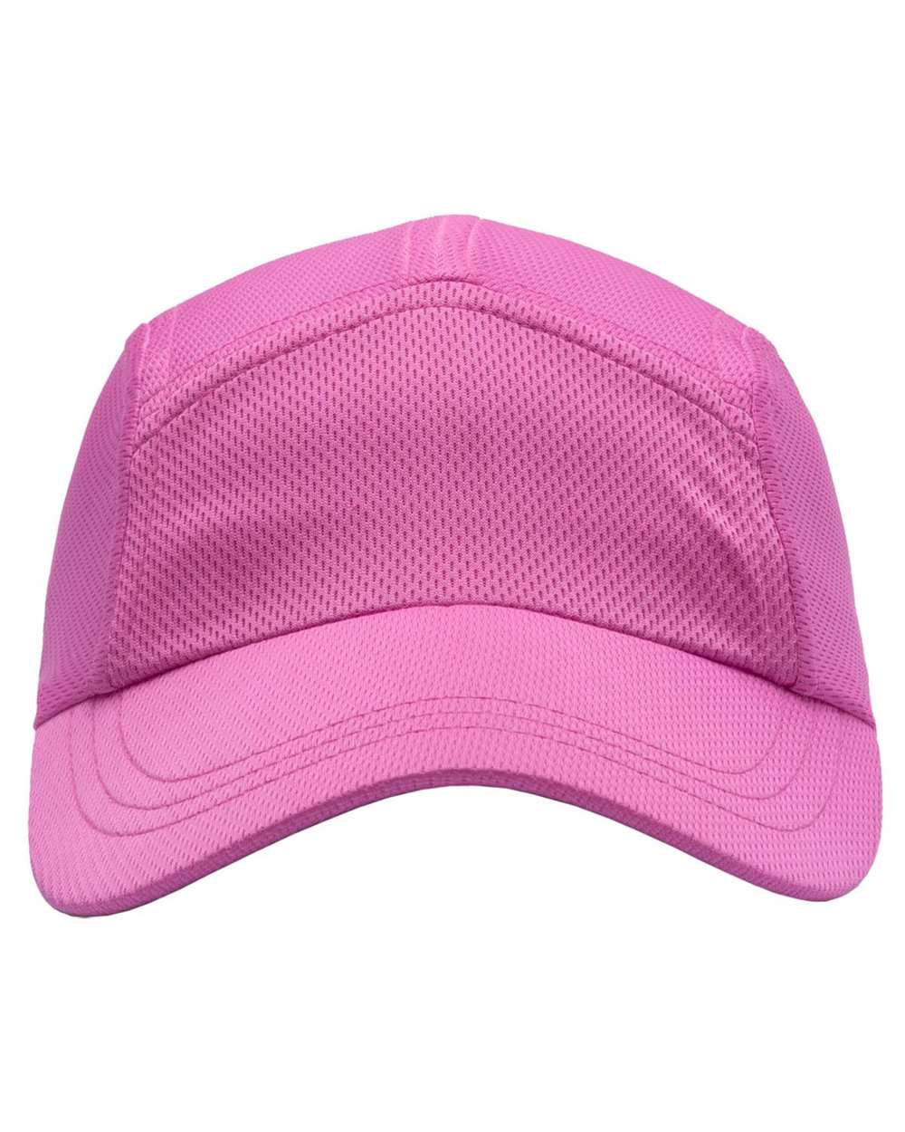 Front View of Sport Charity Pink Race Cap - HDSW01