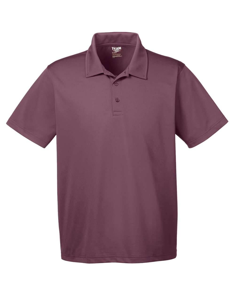 Front View of Sport Dark Maroon Men's Command Snag Protection Polo - TT21