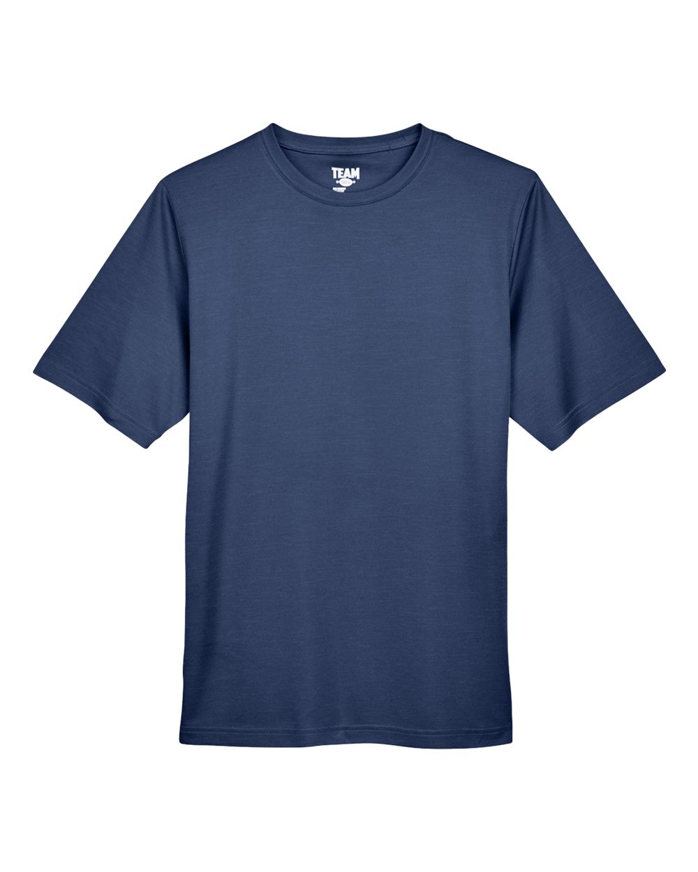 Front View of Sport Dark Navy Heather Men's Sonic Heather Performance T-Shirt - TT11H
