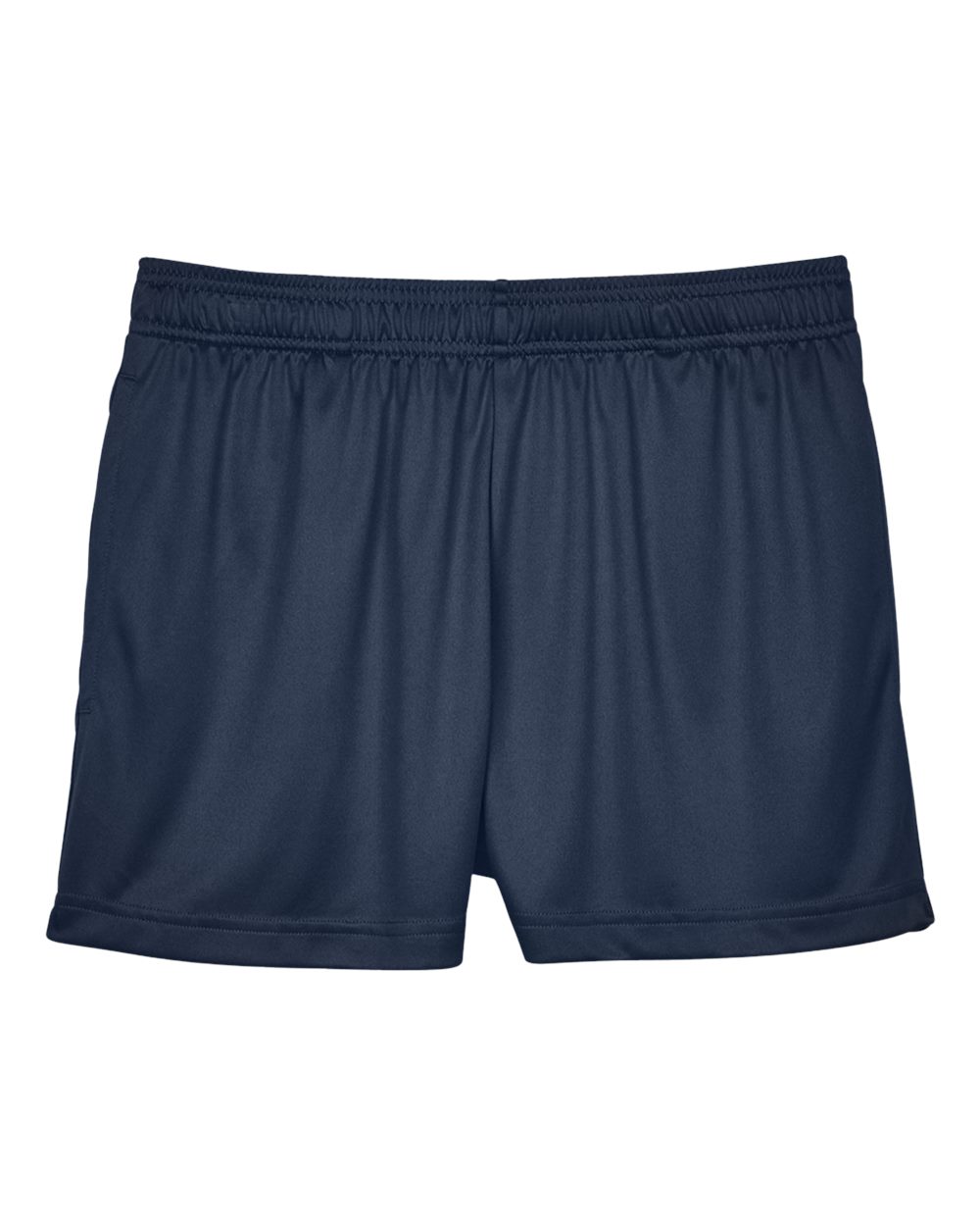 Front View of Sport Dark Navy Women's Zone Performance Shorts - TT11SHW