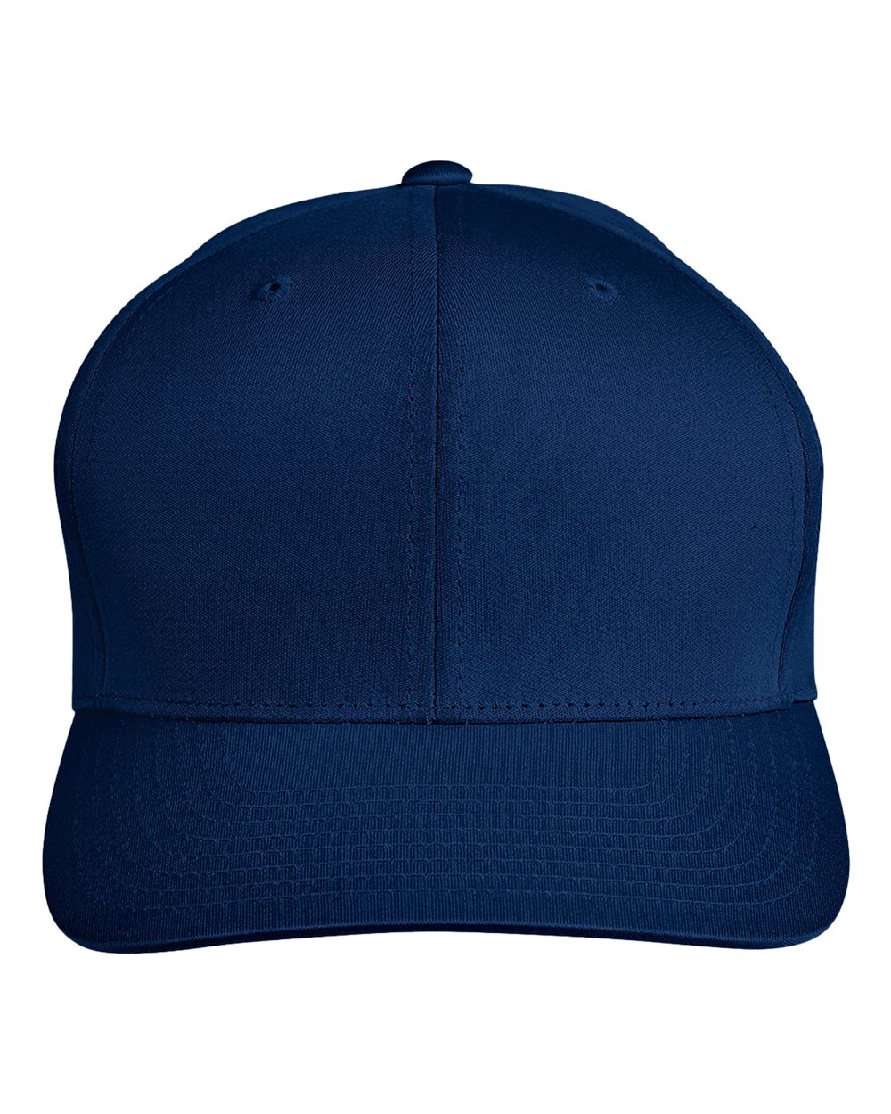 Front View of Sport Dark Navy Yupoong® Youth Zone Performance Cap - TT801Y