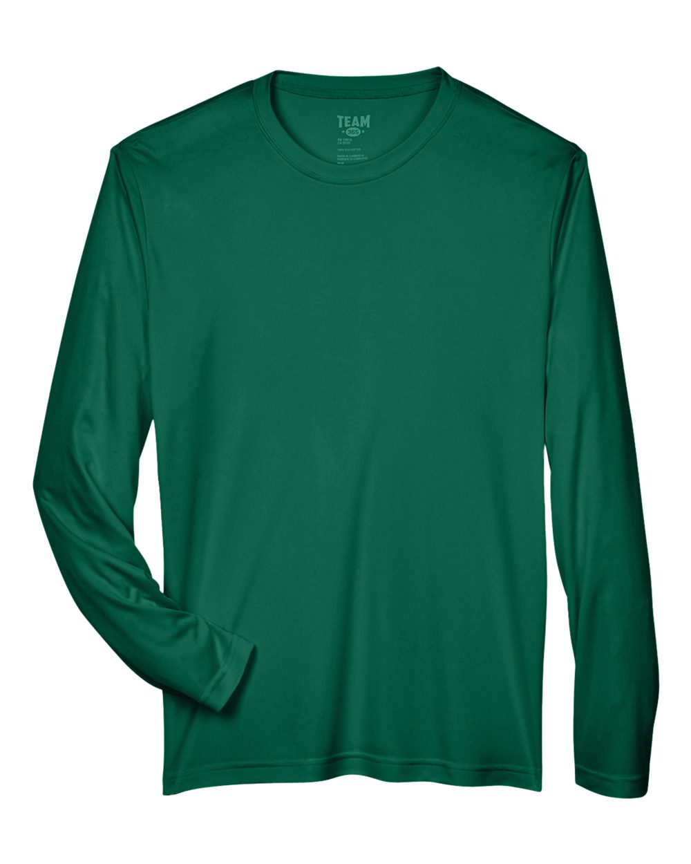 Front View of Sport Forest Men's Zone Performance Long Sleeve T-Shirt - TT11L