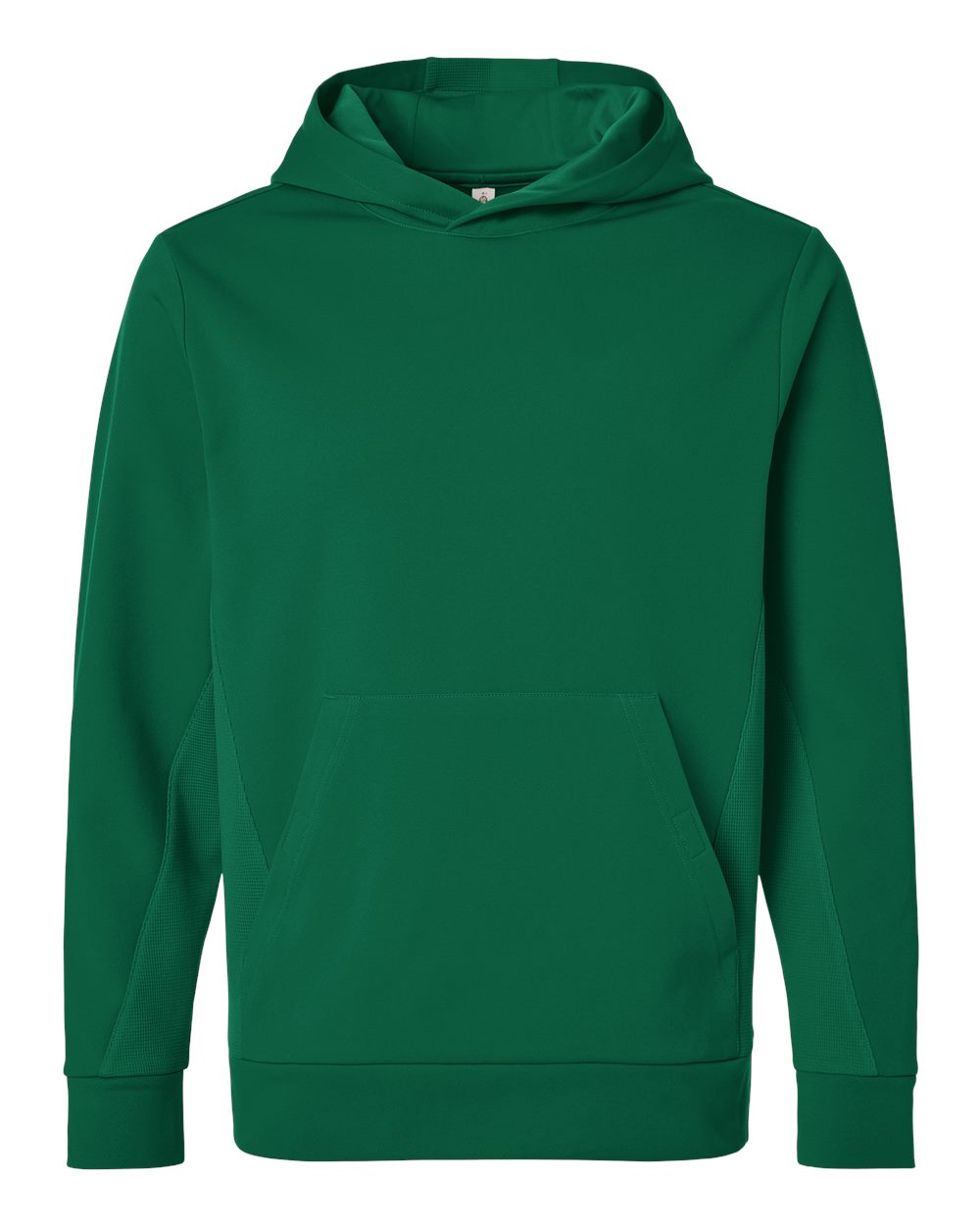 Front View of Sport Forest Unisex Squad Hooded Tech Fleece Pullover - TT400