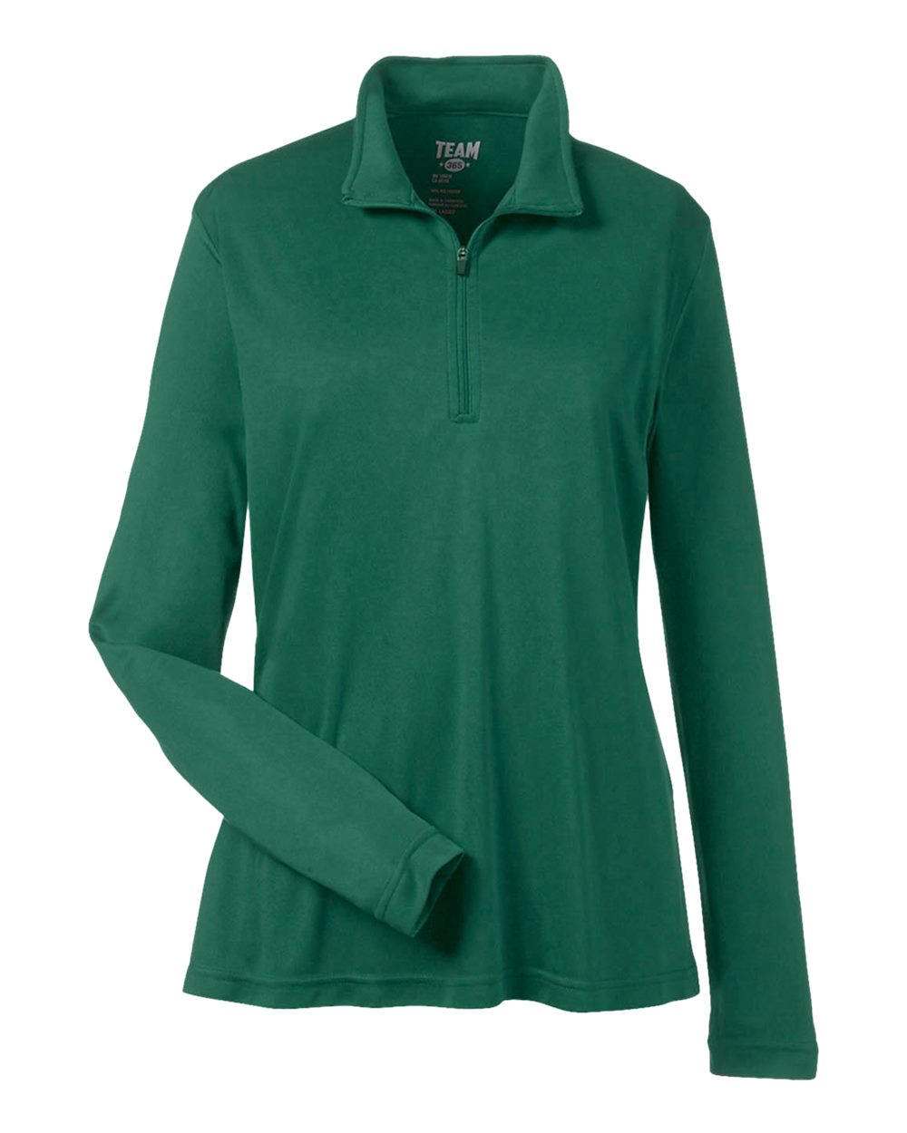 Front View of Sport Forest Women's Zone Performance Quarter-Zip Pullover - TT31W