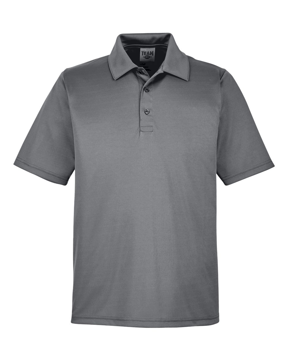 Front View of Sport Graphite Men's Tall Zone Performance Polo - TT51T