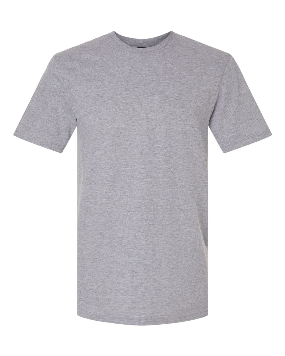 Front View of Sport Grey Softstyle® CVC T-Shirt - 64000CVC