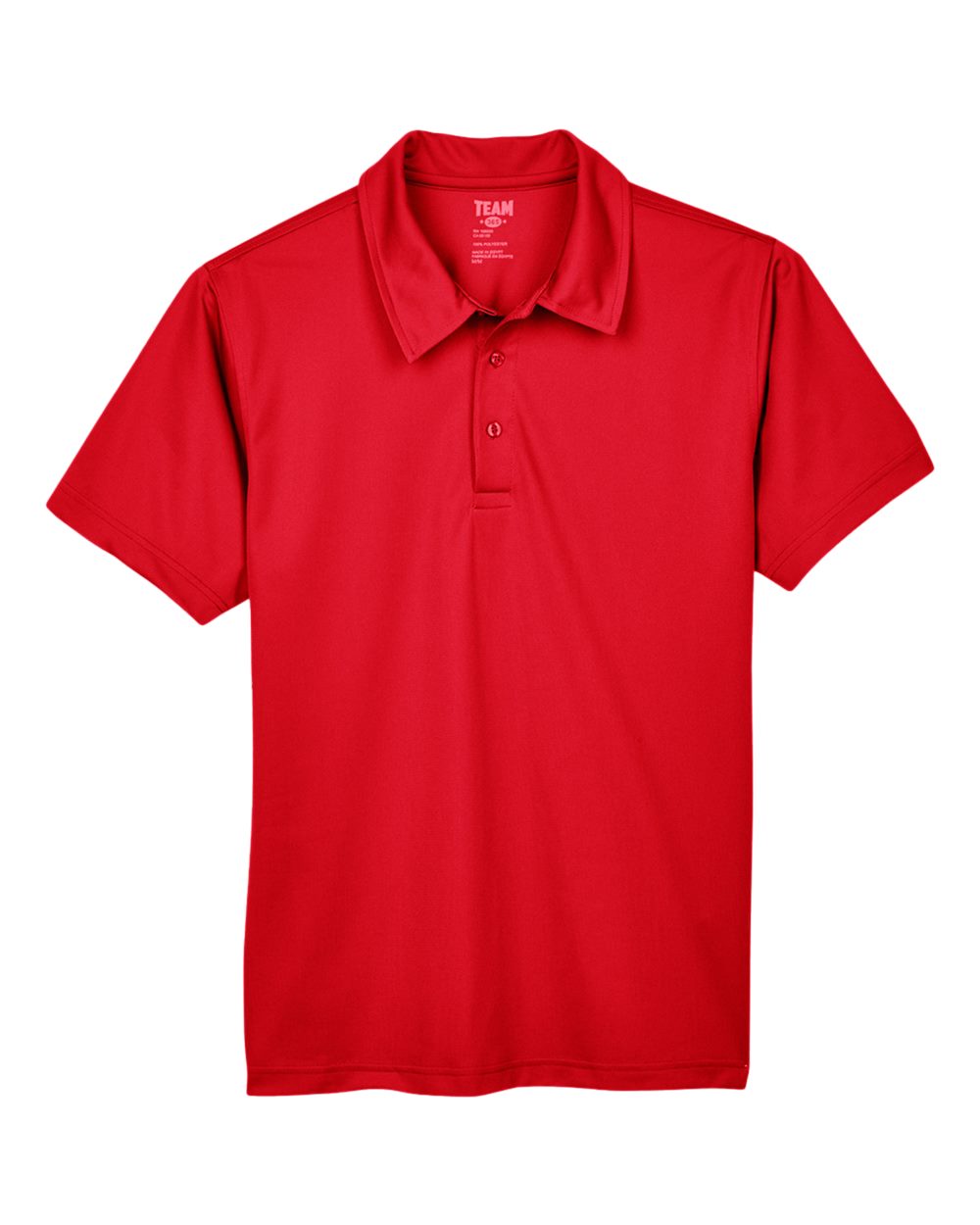 Front View of Sport Red Men's Command Snag Protection Polo - TT21