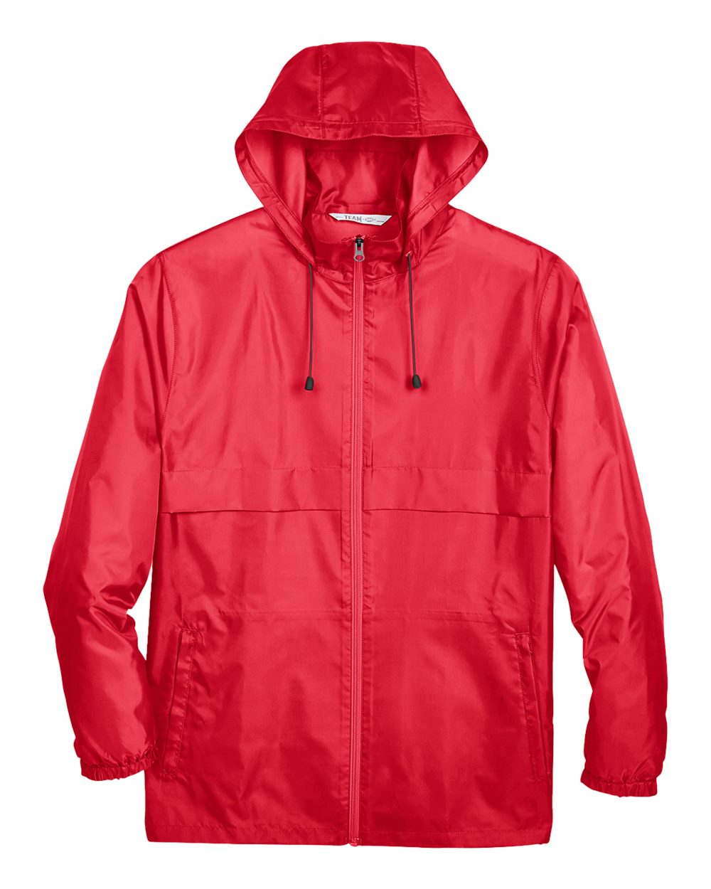 Front View of Sport Red Unisex Zone Protect Lightweight Jacket - TT73