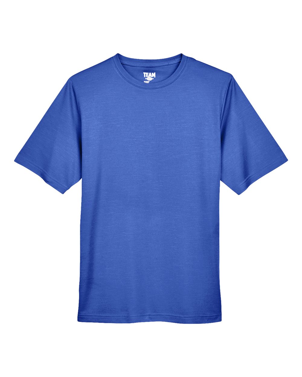 Front View of Sport Royal Heather Men's Sonic Heather Performance T-Shirt - TT11H
