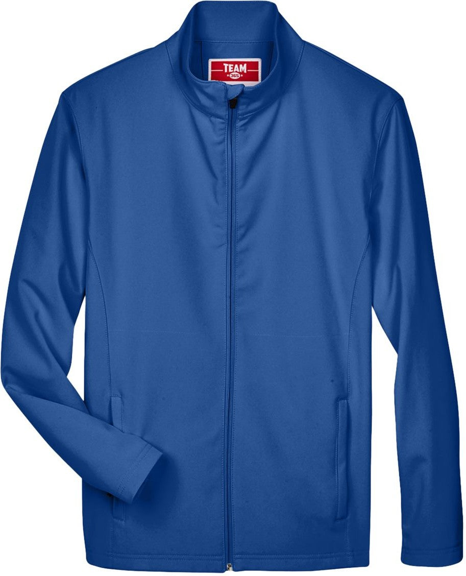 Front View of Sport Royal Men's Leader Soft Shell Jacket - TT80