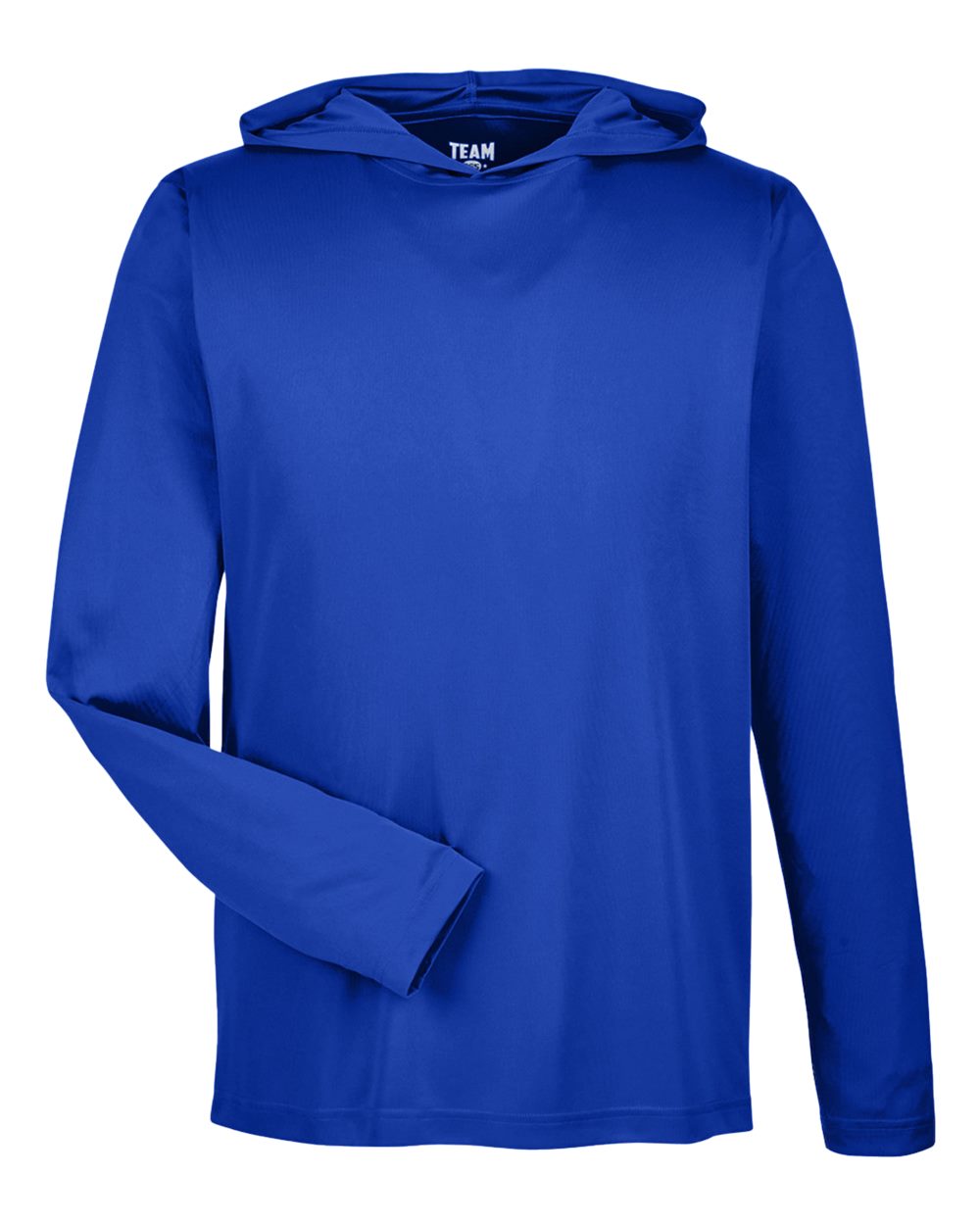 Front View of Sport Royal Men's Zone Performance Hooded T-Shirt - TT41