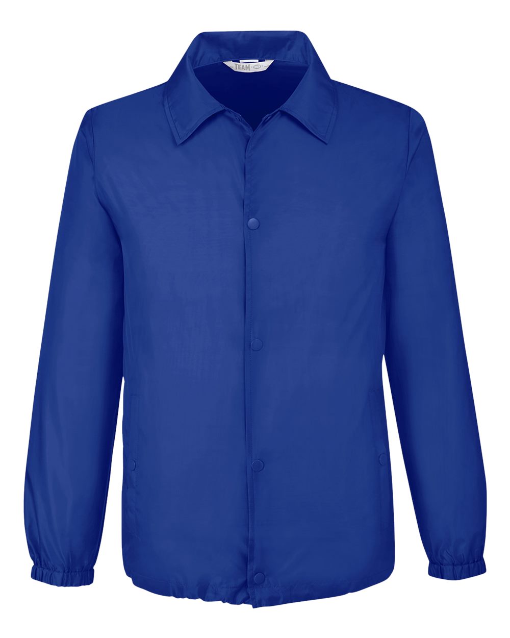 Front View of Sport Royal Unisex Zone Protect Coaches Jacket - TT75