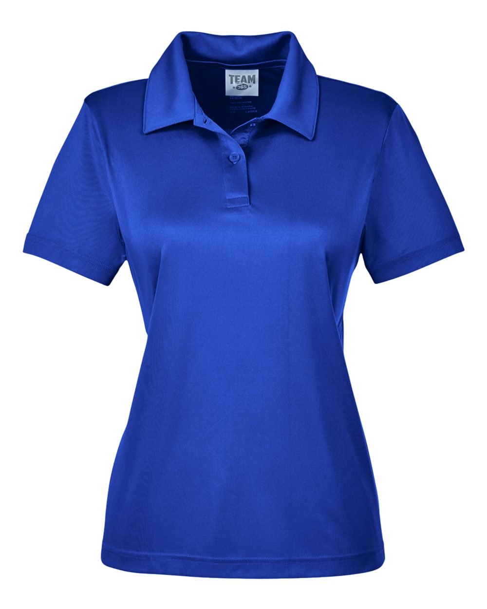Front View of Sport Royal Women's Zone Performance Polo - TT51W