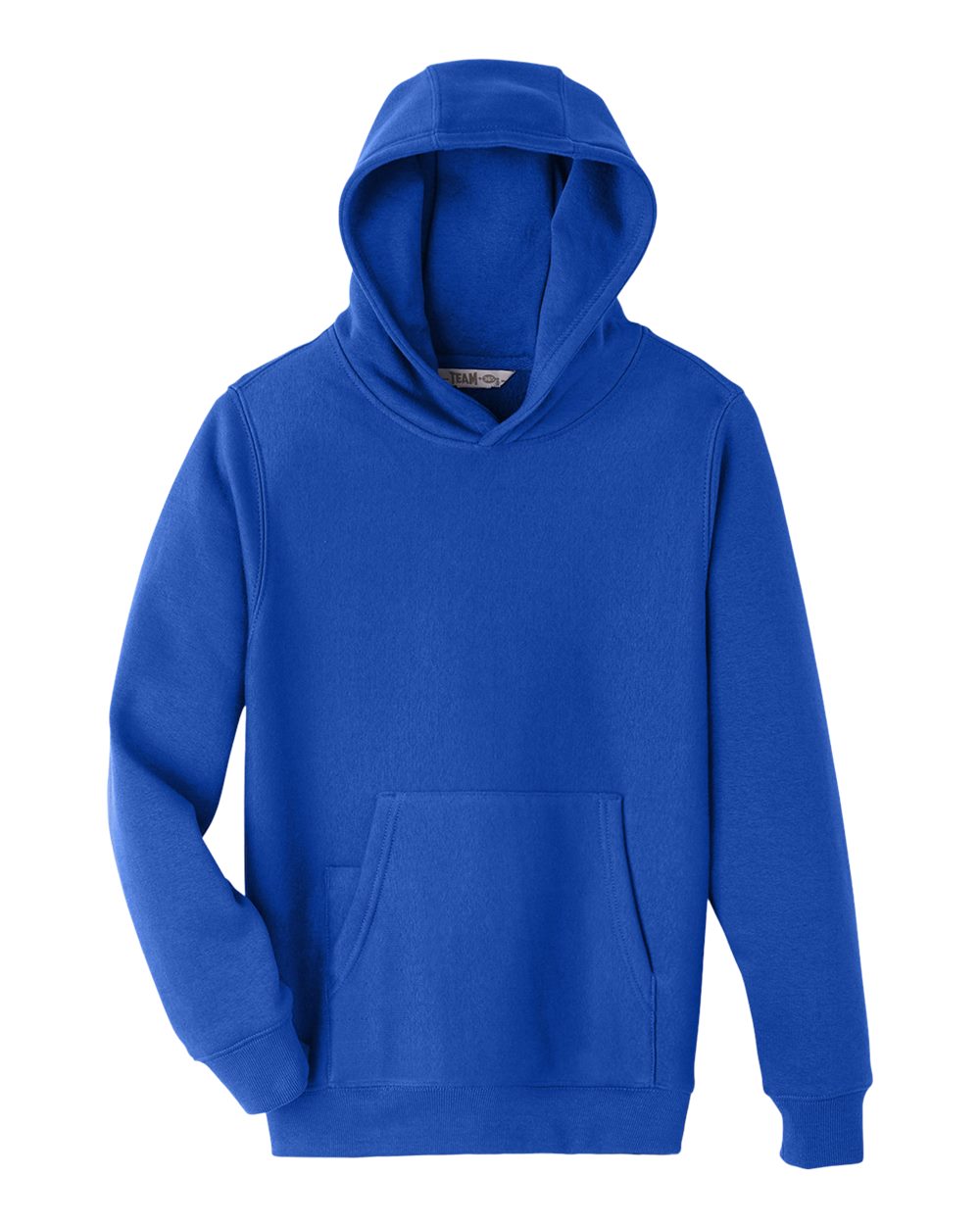 Front View of Sport Royal Youth Zone HydroSport™ Heavyweight Pullover Hooded Sweatshirt - TT96Y