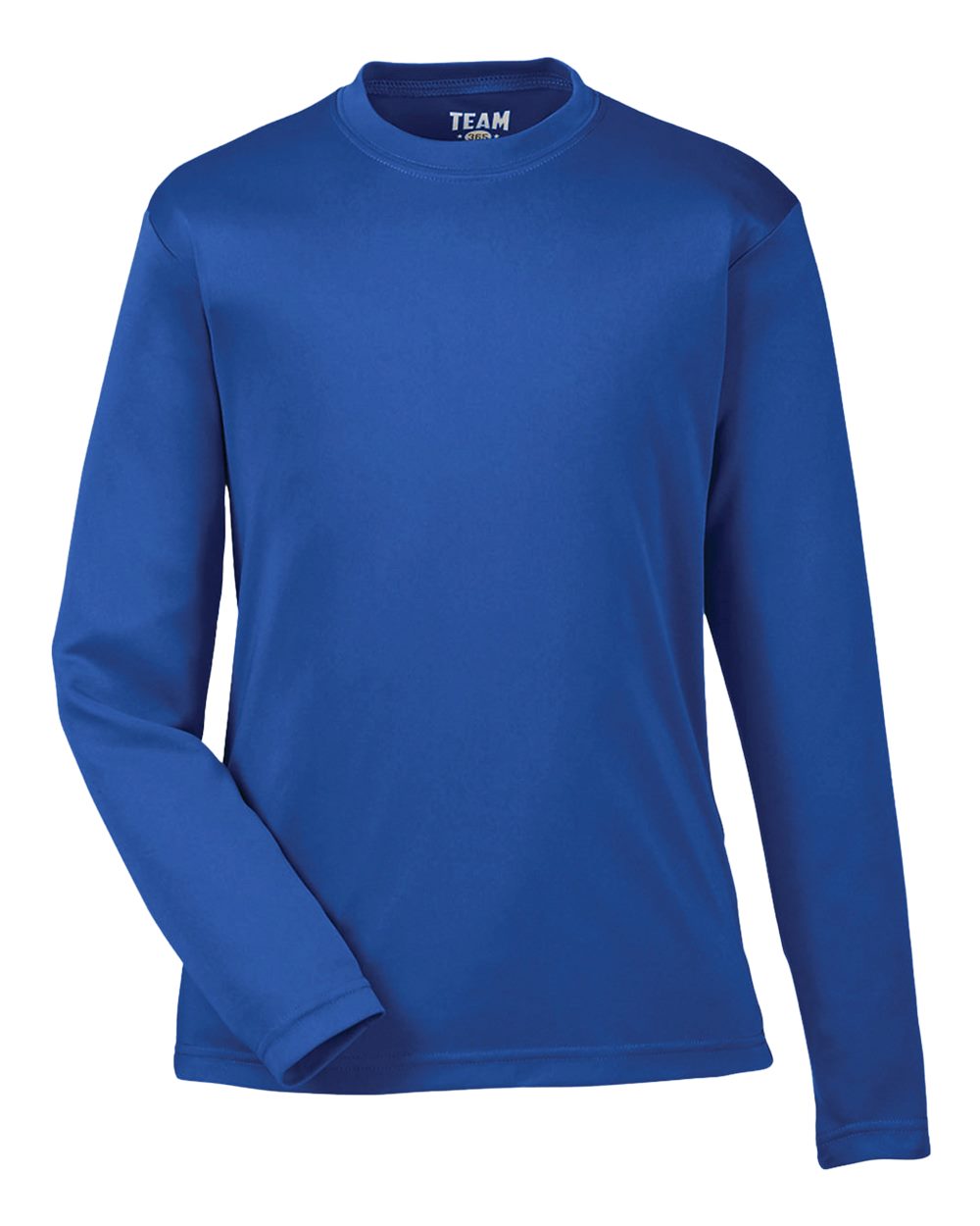Front View of Sport Royal Youth Zone Performance Long Sleeve T-Shirt - TT11YL