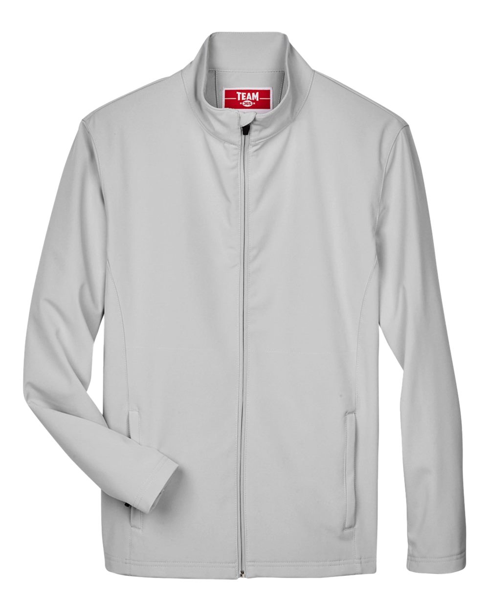 Front View of Sport Silver Men's Leader Soft Shell Jacket - TT80