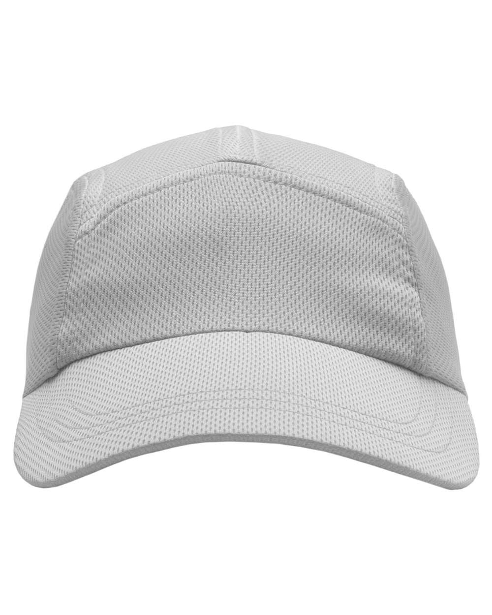 Front View of Sport Silver Race Cap - HDSW01