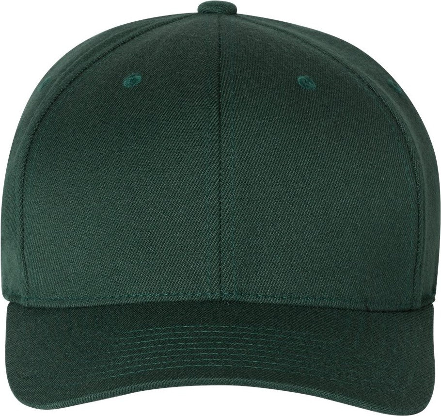 Front View of Spruce Wool-Blend Cap - 6477