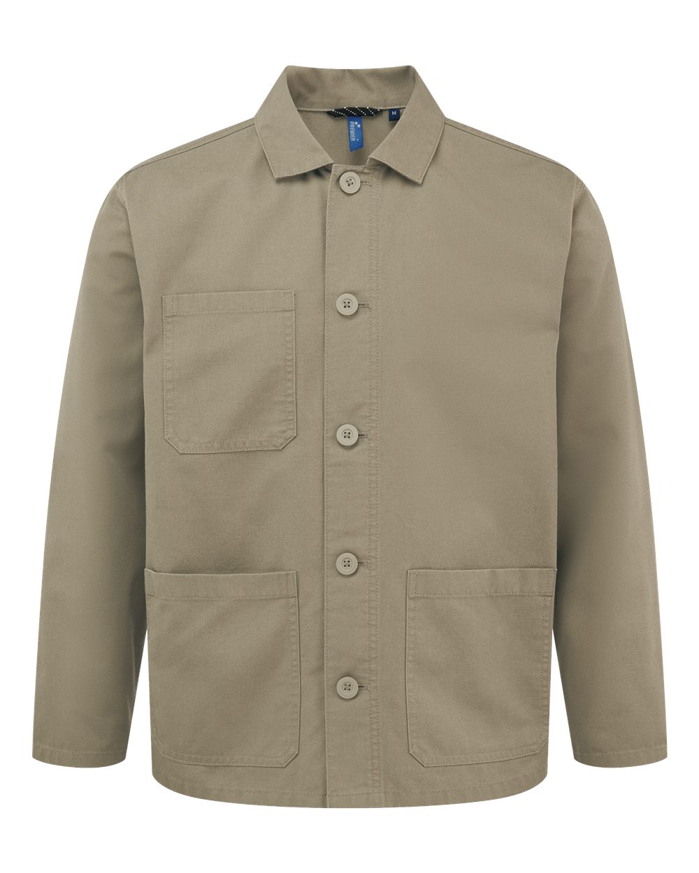 Front View of Stay Khaki Unisex Utility 2.0 Chore Jacket - RP022 plain