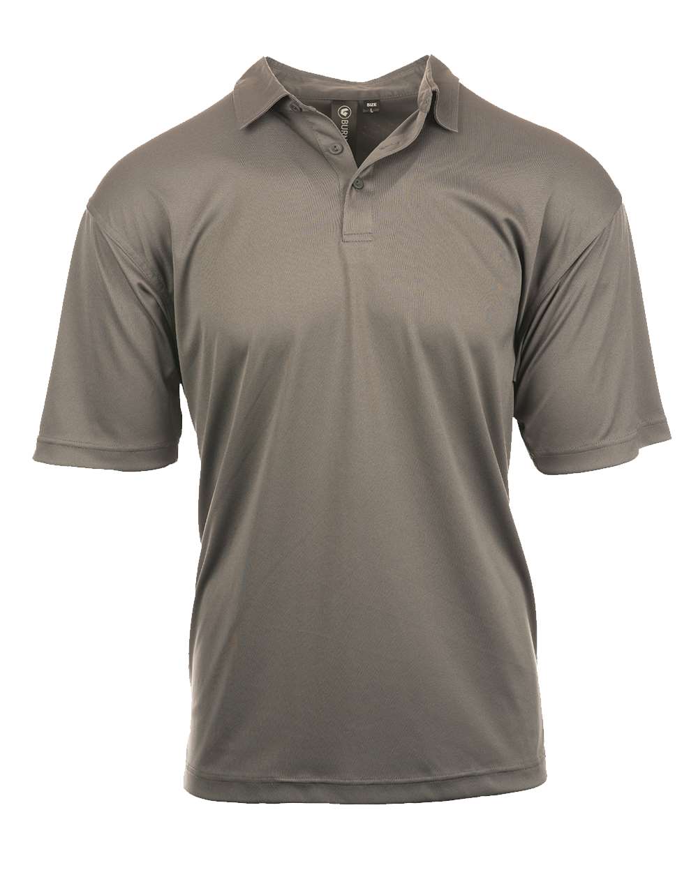 Front View of Steel Golf Polo - 0101