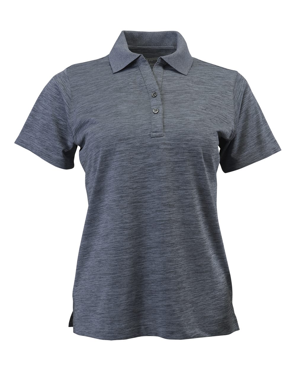 Steel Grey Heather Women's Dakota Striated Heather Polo - 131