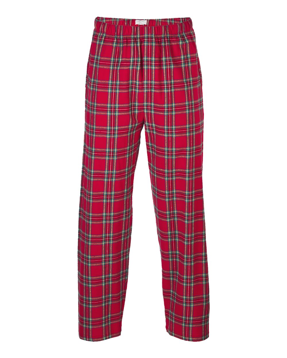 Front View of Stewart Tartan Harley Flannel Pants - BM6624