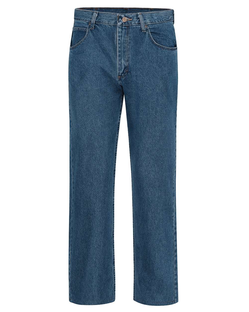 Front View of Stonewash - 30I Authentic Jeans - PD60