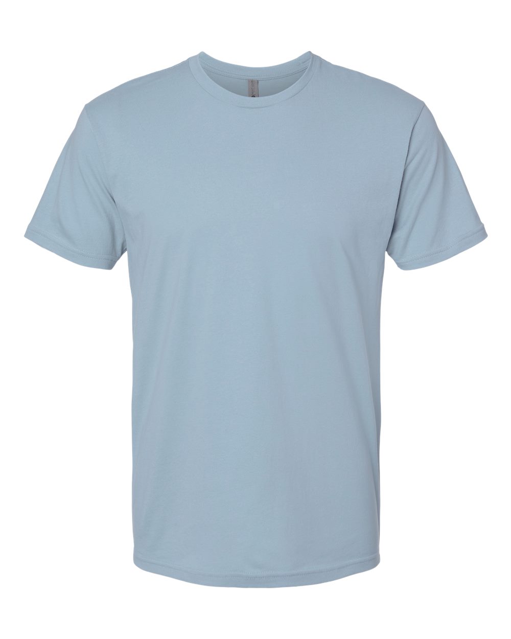 Front View of Stonewash Denim Cotton T-Shirt - 3600