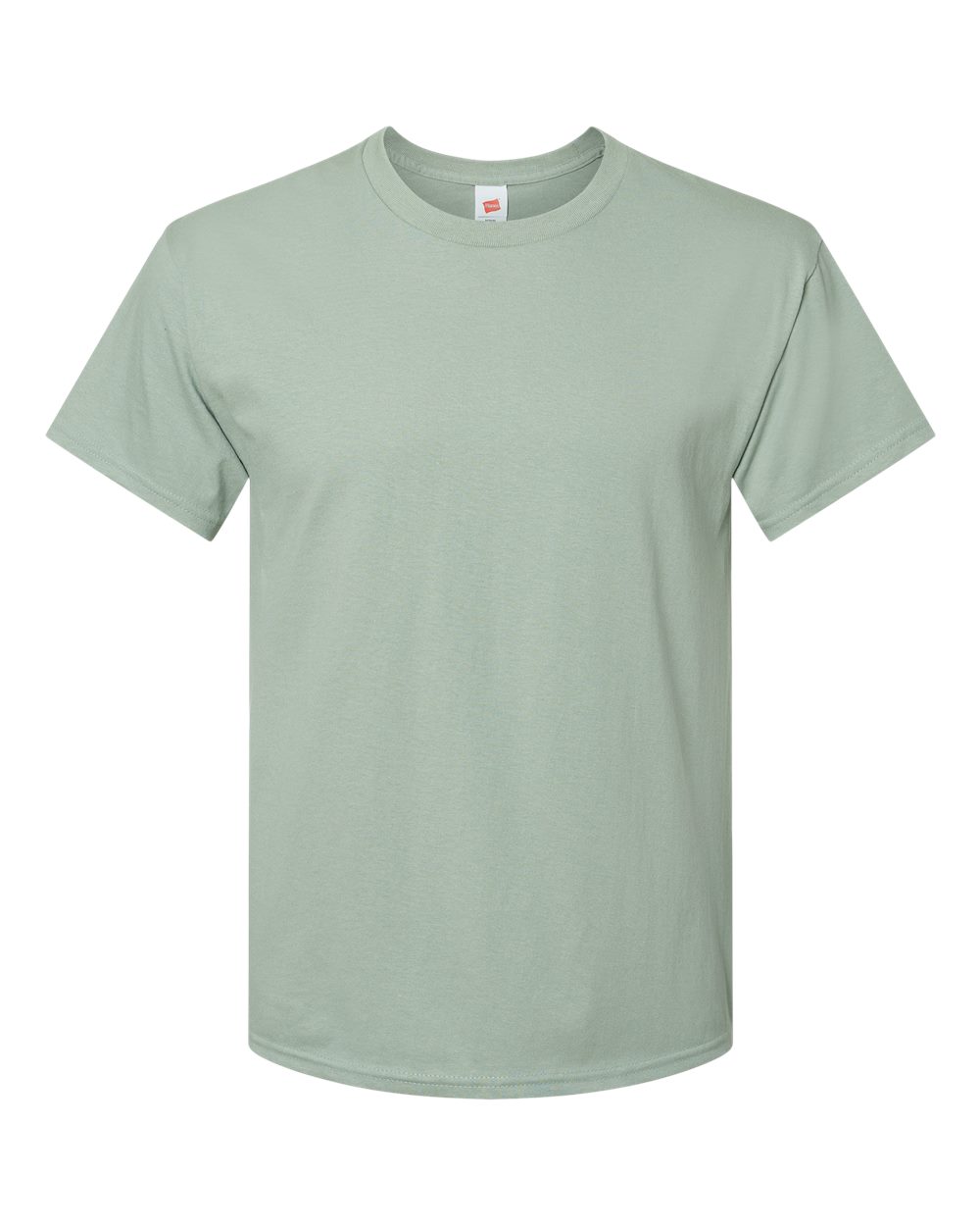 Front View of Stonewashed Green Essential-T T-Shirt - 5280