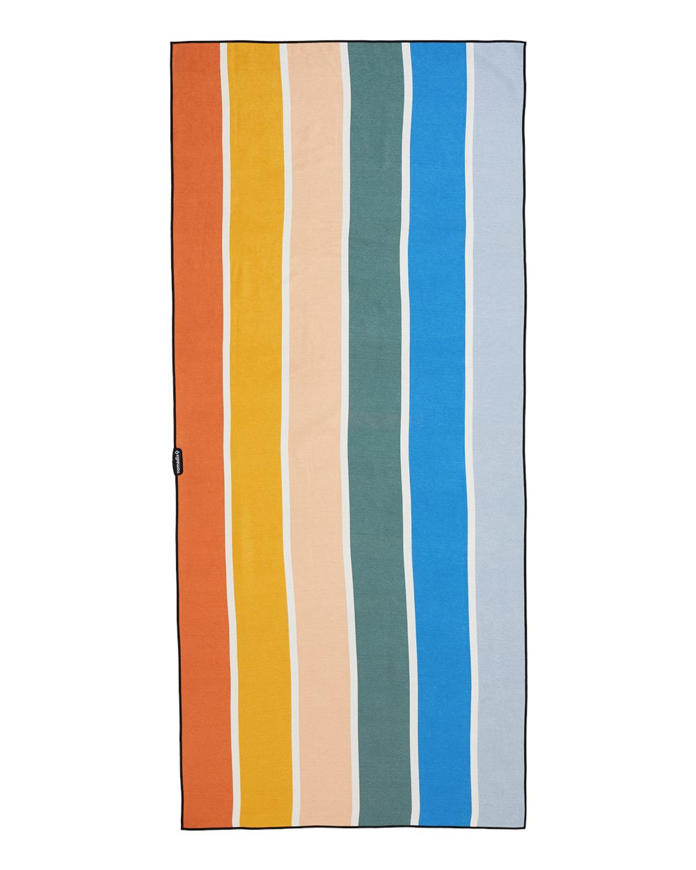 Front View of Stripes Multi Original Towel - CNM
