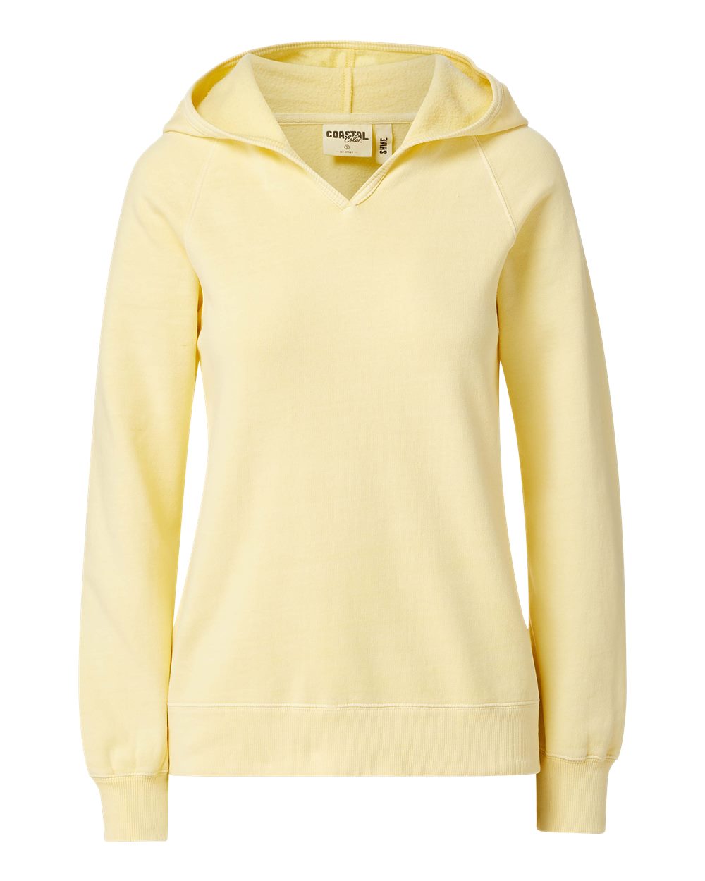 Front View of Sun Kissed Women's Coastal Color™ Hooded Sweatshirt - W24707 plain