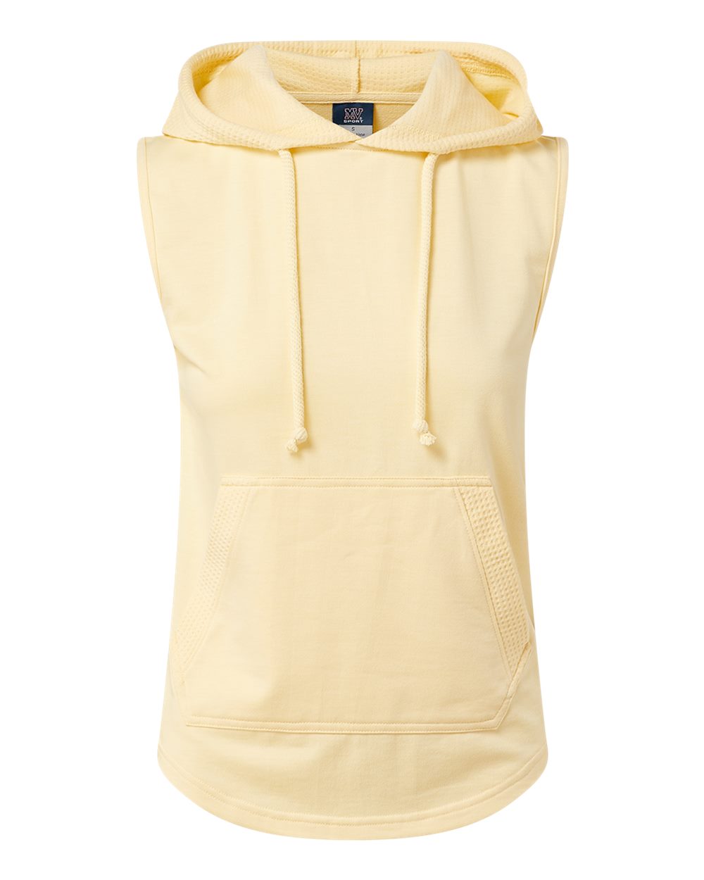 Front View of Sun Ray Women's Kinsley Sleeveless Hooded Sweatshirt - W24131