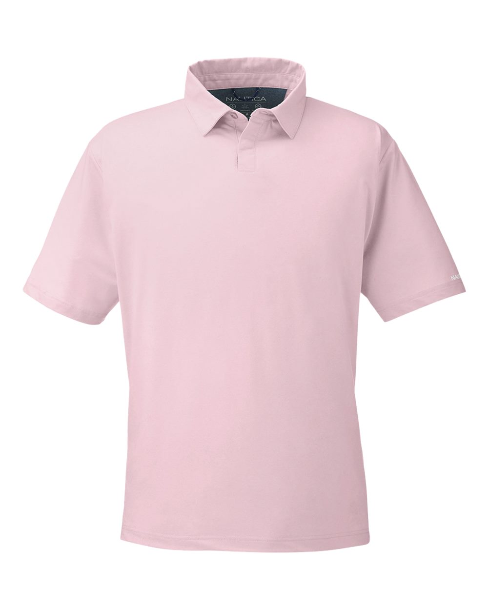Front View of Sunset Pink Saltwater Polo - N17922