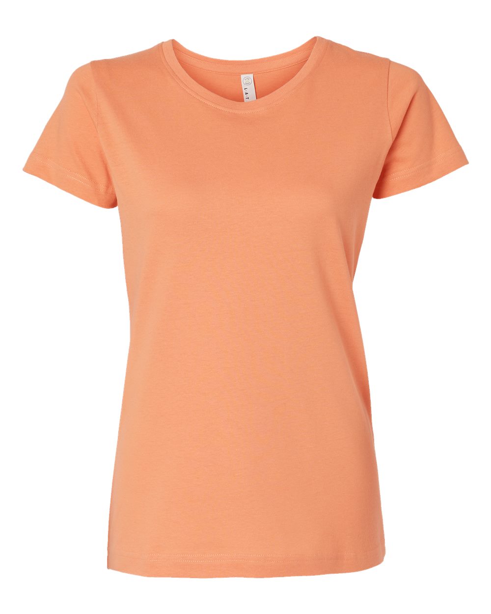 Front View of Sunset Women's Fine Jersey Tee - 3516