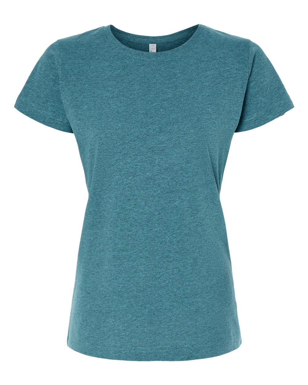 Front View of Surf Blackout Women's Fine Jersey Tee - 3516