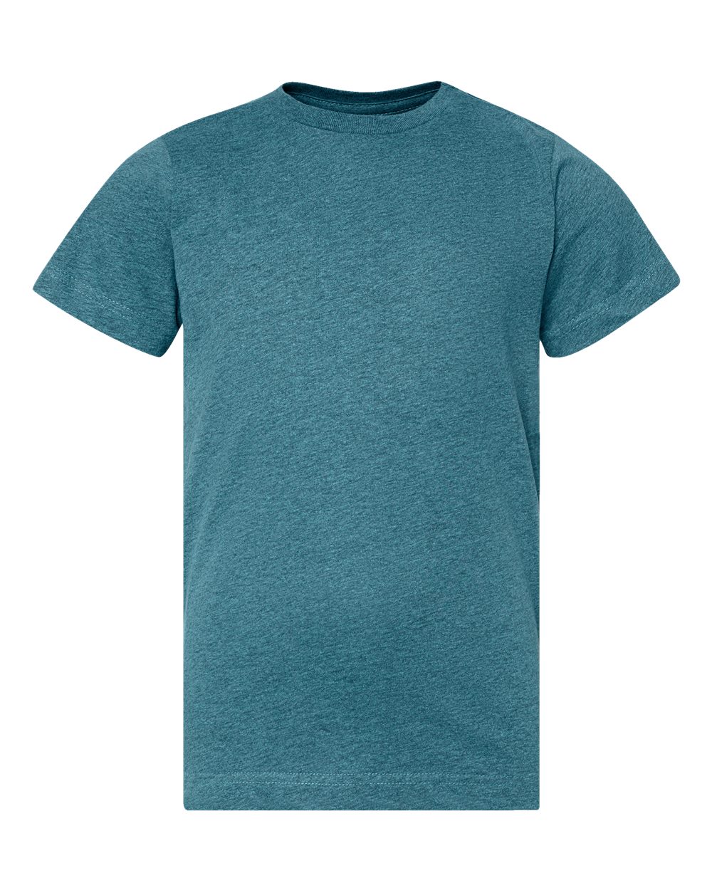 Front View of Surf Blackout Youth Fine Jersey Tee - 6101