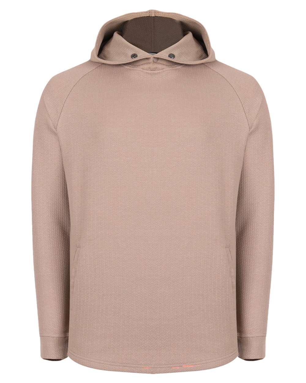 Front View of Tan Luke Hoodie - SWLH600