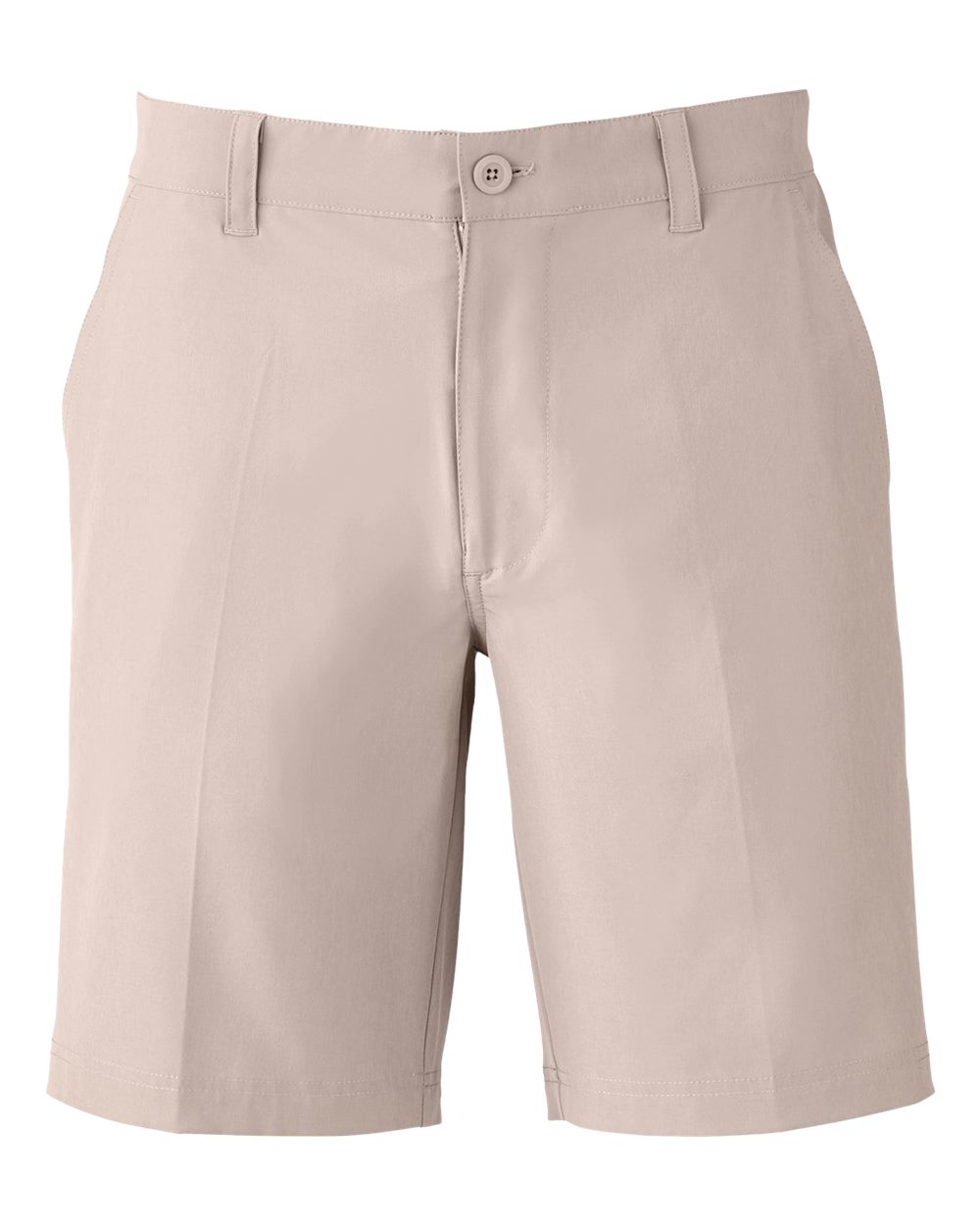 Front View of Tan Sully Shorts - SWS700