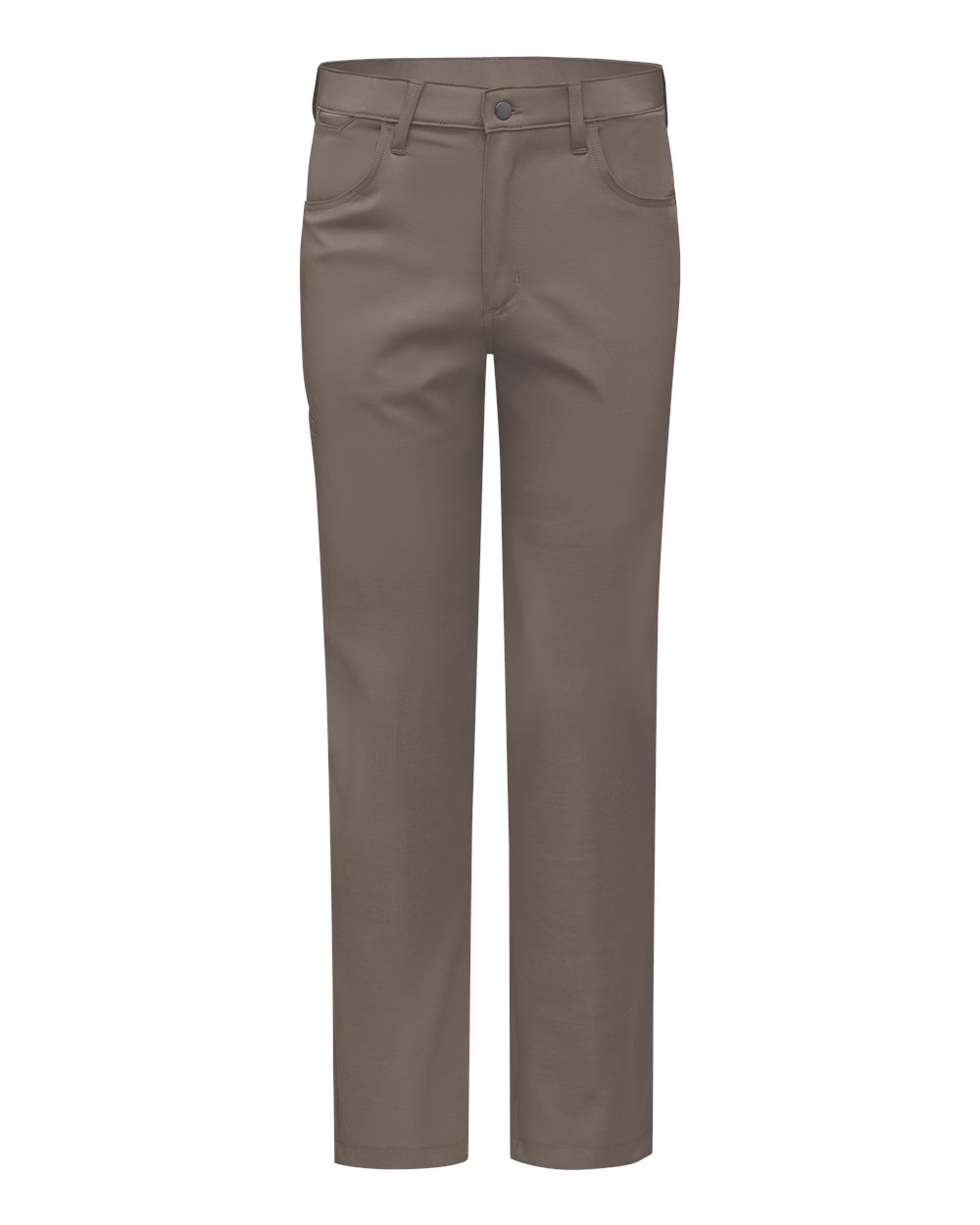 Front View of Taupe - 36I Cooling Work Pants - TPM2