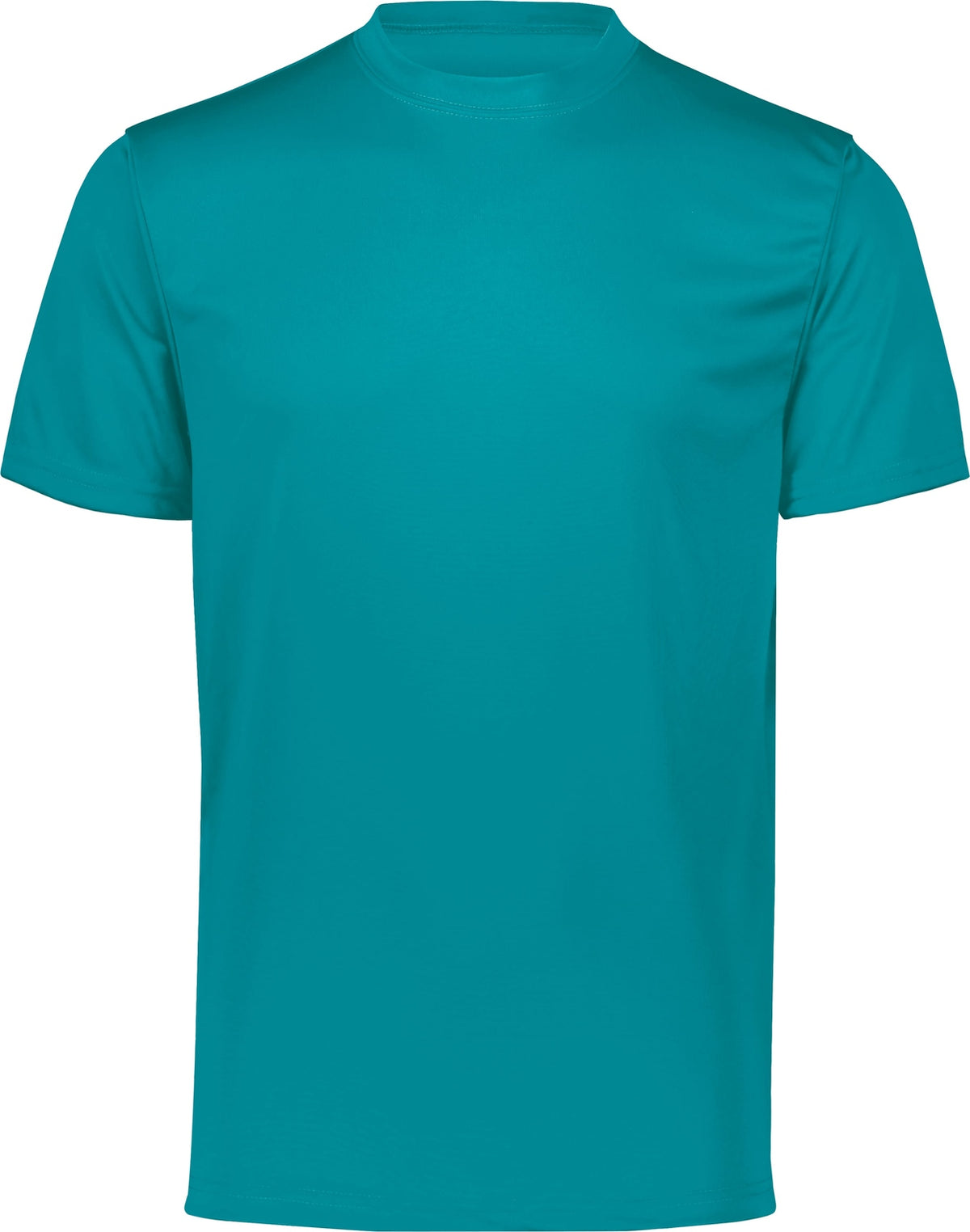 Front View of TEAL NEXGEN WICKING TEE