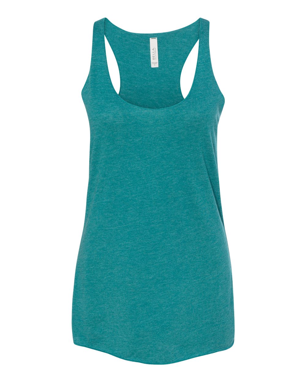 Teal Triblend Women's Triblend Racerback Tank - 8430