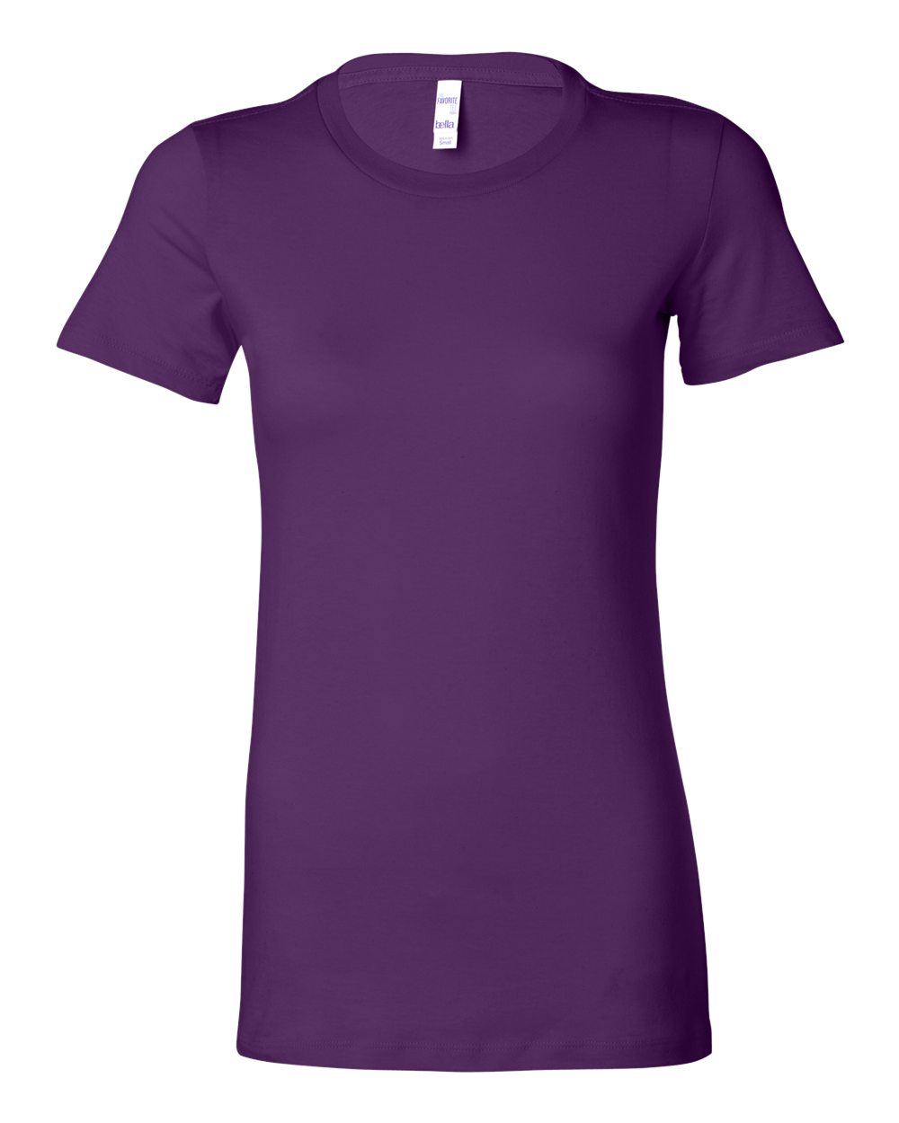 Team Purple Women's Slim Fit Tee - 6004