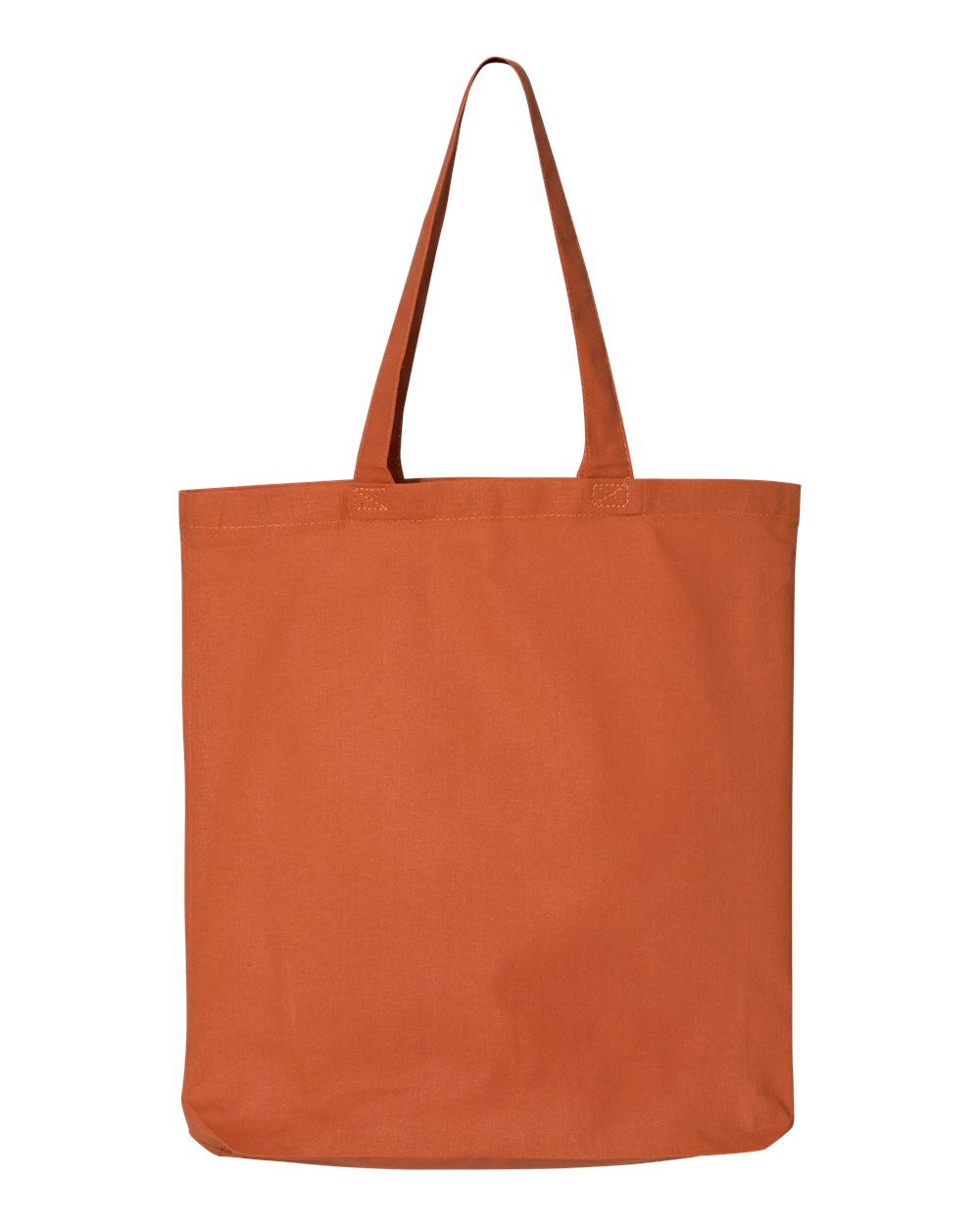 Front View of Texas Orange 12L Economical Tote - QTBG