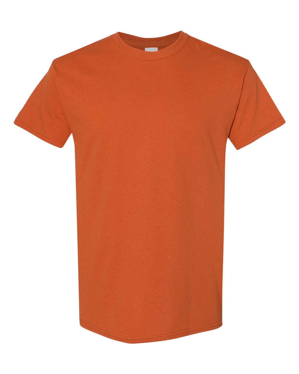 Front View of Texas Orange Heavy Cotton™ T-Shirt - 5000