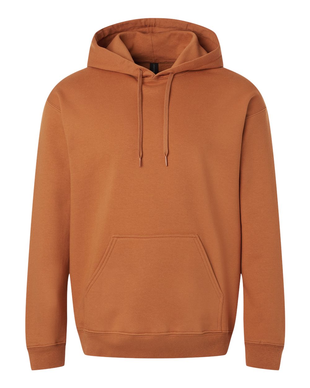 Front View of Texas Orange Softstyle® Midweight Hooded Sweatshirt - SF500